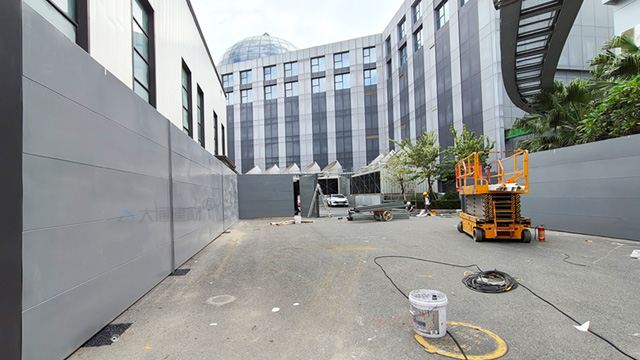 C類/C款/C型鋼圍擋定制款-新型鋼結構圍擋-工地施工隔離圍擋