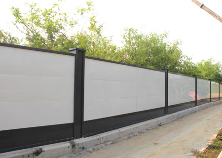 A類鋼結構圍擋-深圳市前海自貿區市政項目施工圍擋工程案例-A/B/C類圍擋-深圳市大通建材有限公司鋼圍擋生產定制廠家