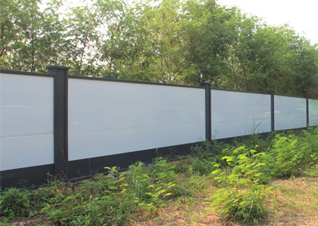 深圳市南山前海鋼結構施工圍擋安裝/圍擋基礎水泥塊-A/B/C類圍擋-深圳市大通建材有限公司鋼圍擋生產定制廠家