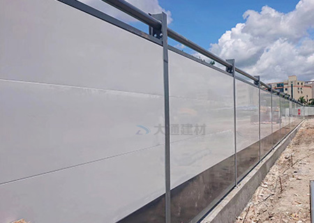 深圳鋼圍擋工程-C類烤漆圍擋新型圍擋-A/B/C類圍擋-深圳市大通建材有限公司鋼圍擋生產定制廠家