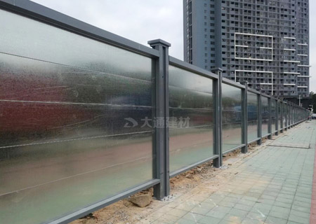 裝配式鋼圍擋惠州A款-惠州工程項目圍擋案例-A/B/C類圍擋-深圳市大通建材有限公司鋼圍擋生產定制廠家