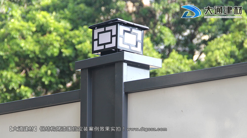 工地施工圍擋，工地施工圍擋安裝效果圖-工地施工圍擋案例，深圳市大通建材有限公司